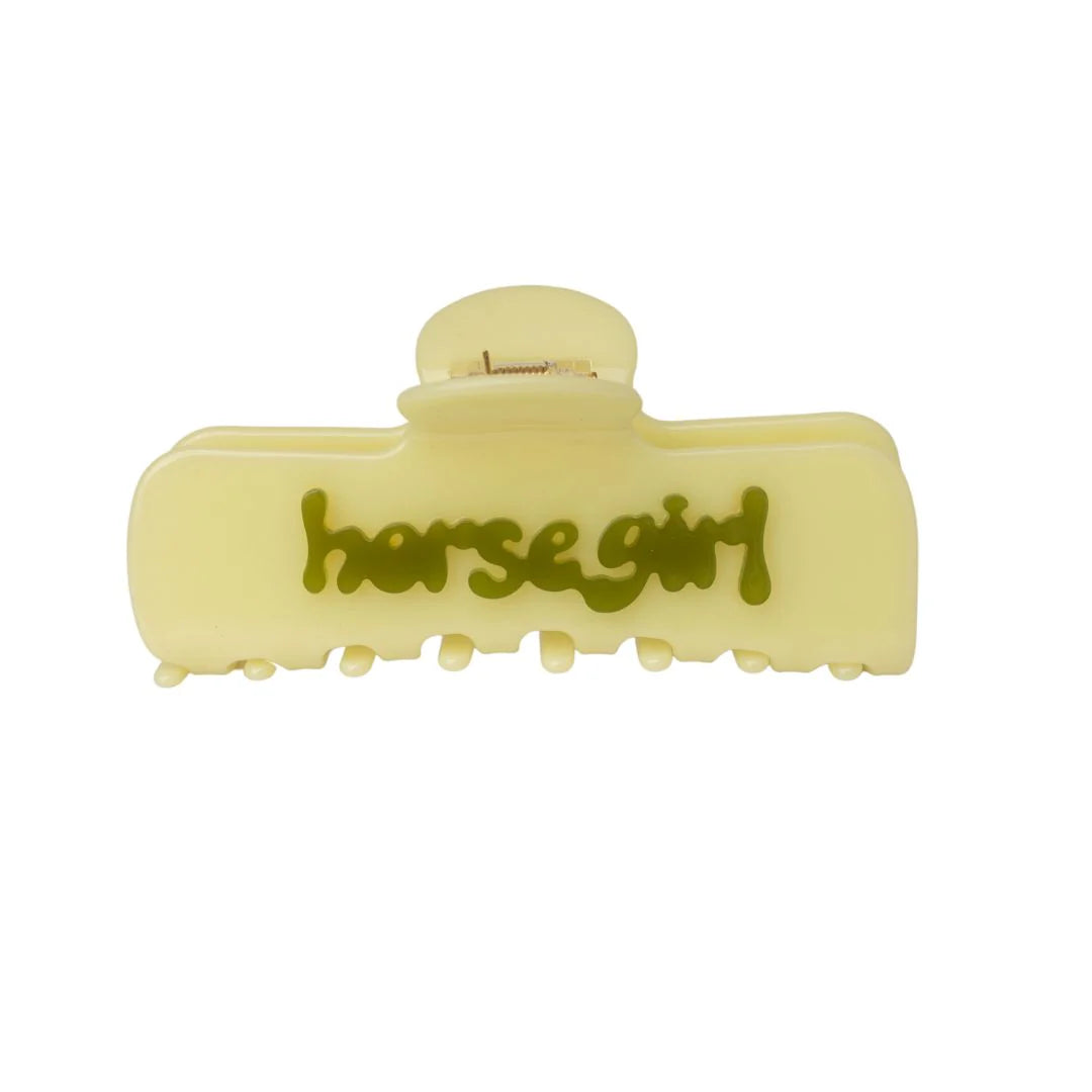 HORSE GIRL FOREVER CLAW CLIP