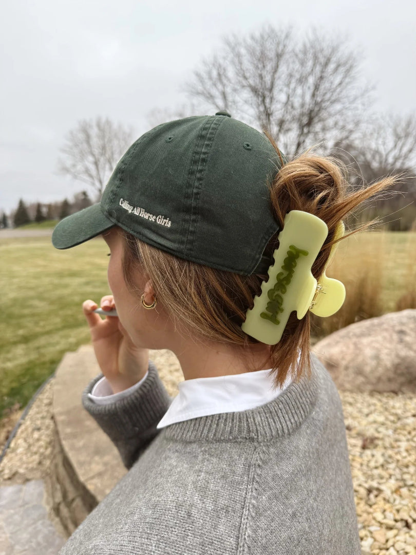 HORSE GIRL FOREVER CLAW CLIP